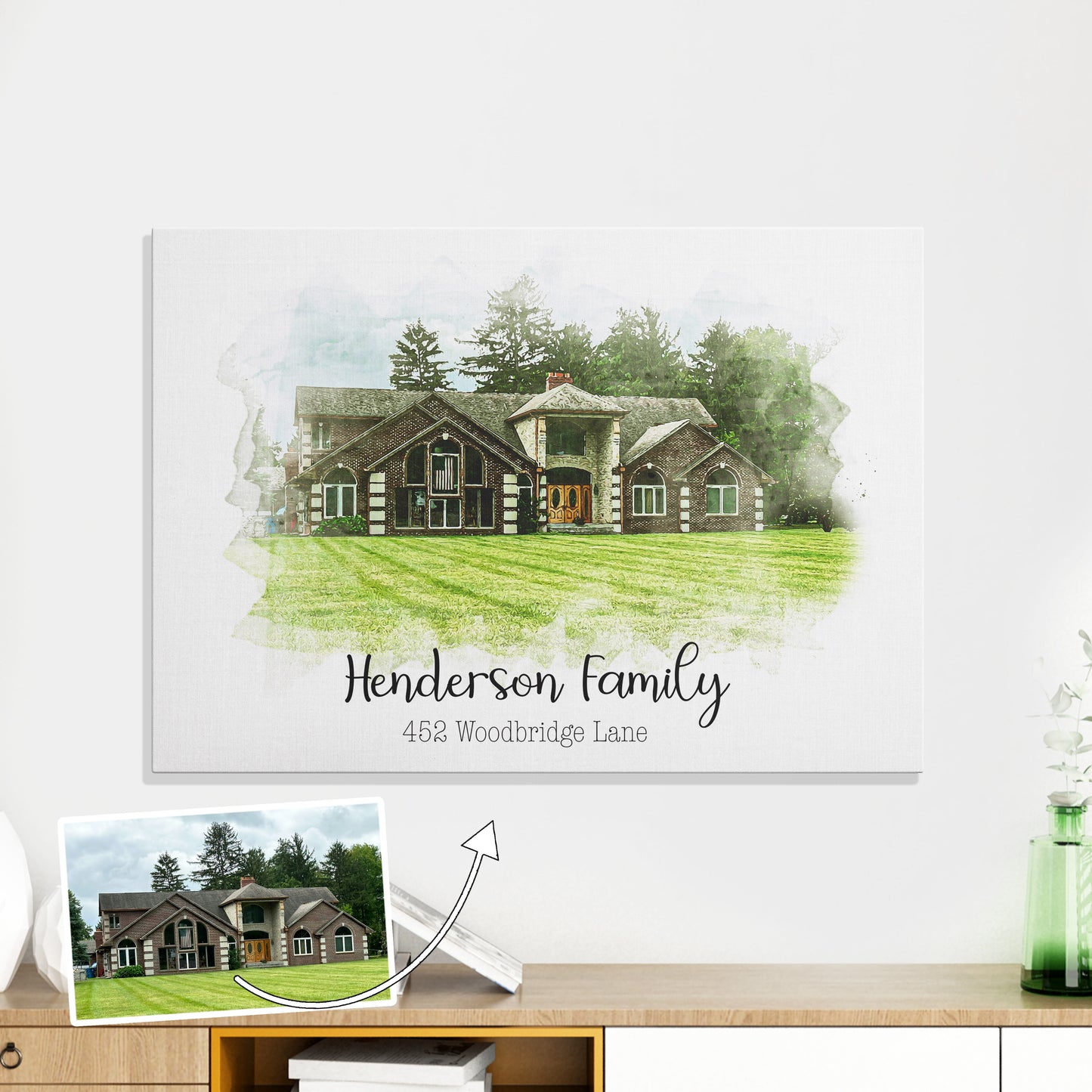 Custom House Portrait
