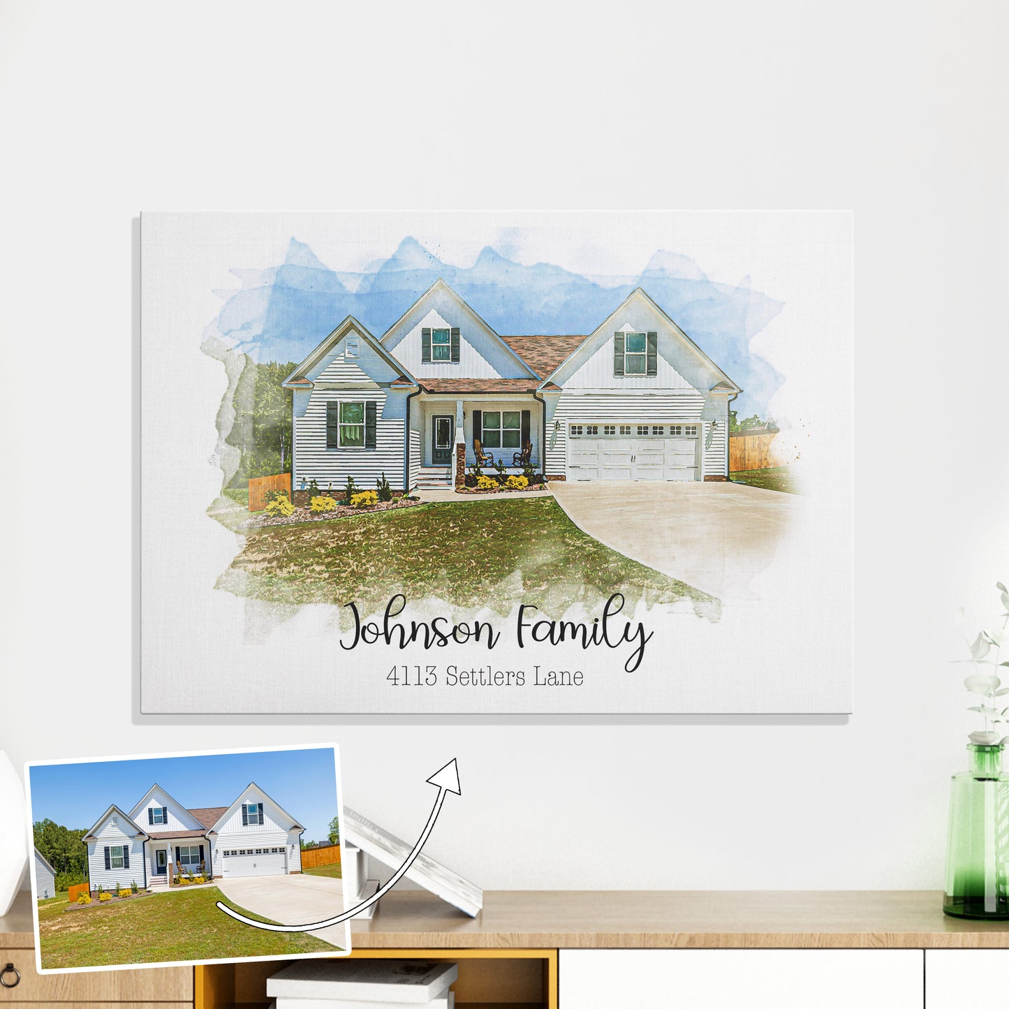 Custom House Portrait