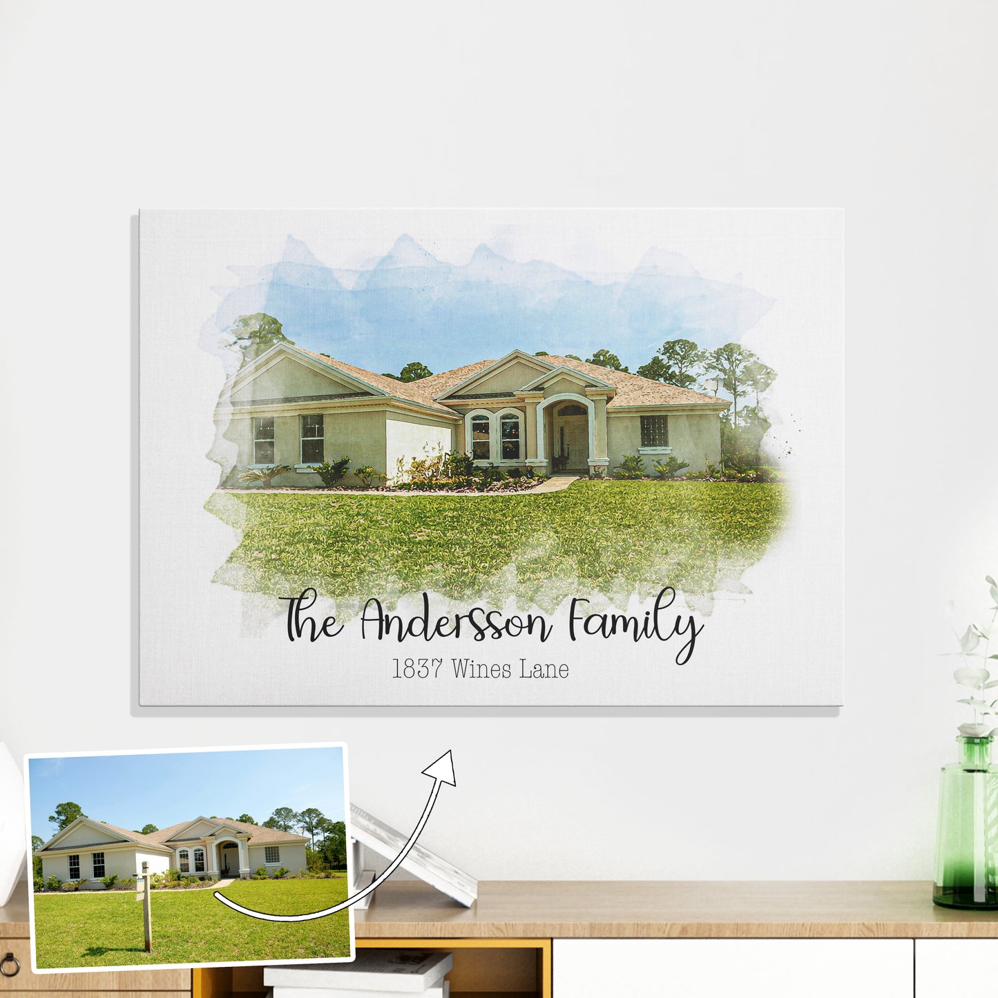 Custom House Portrait