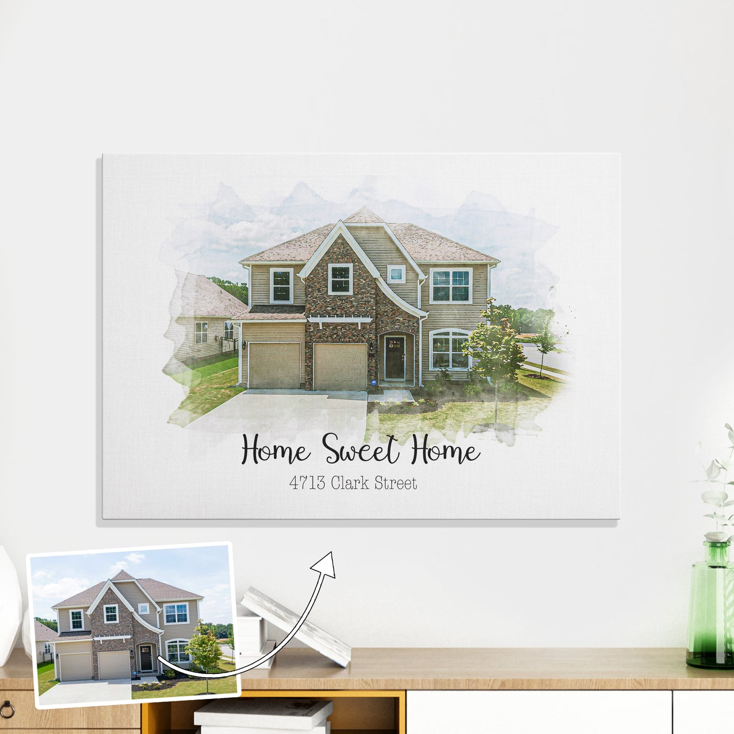 Custom House Portrait