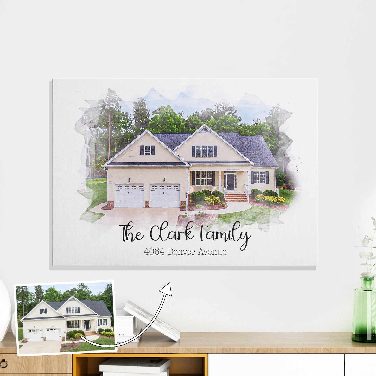Custom House Portrait