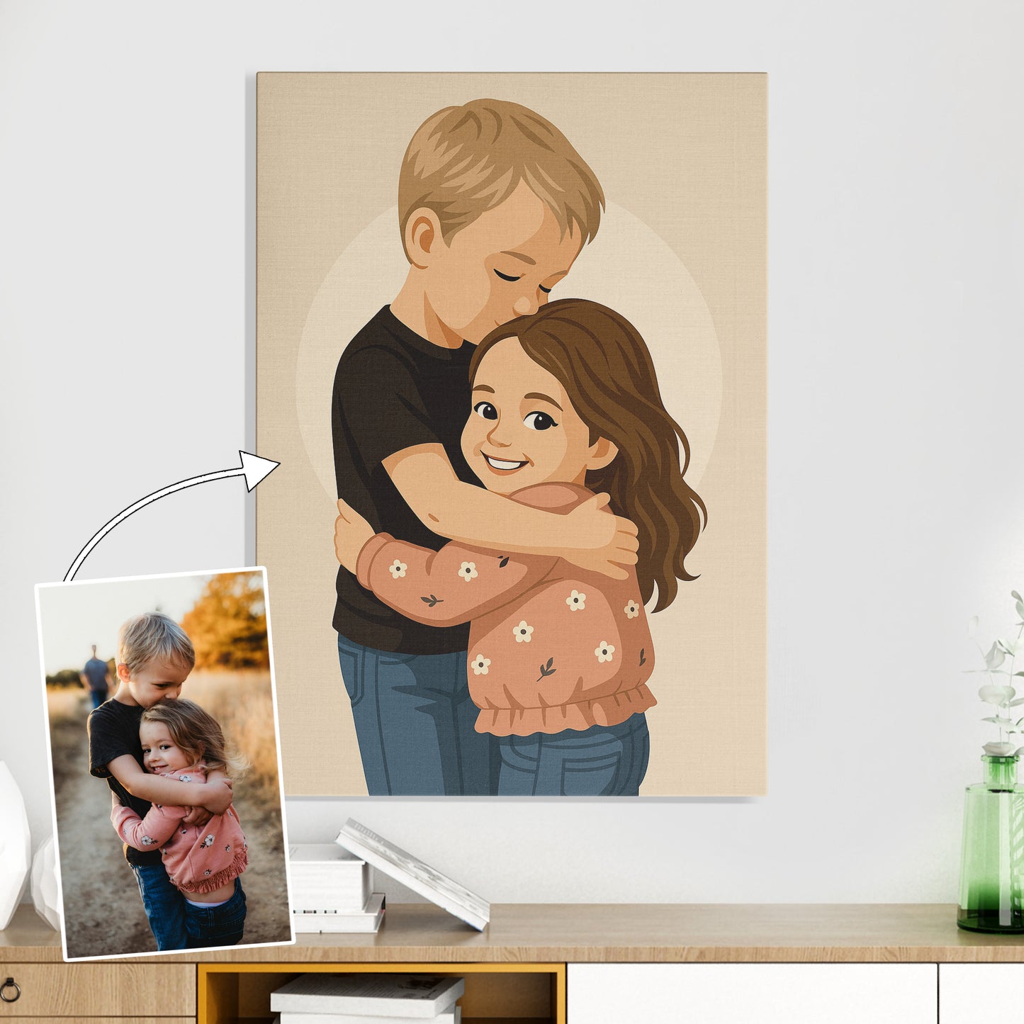 Custom Family illustration