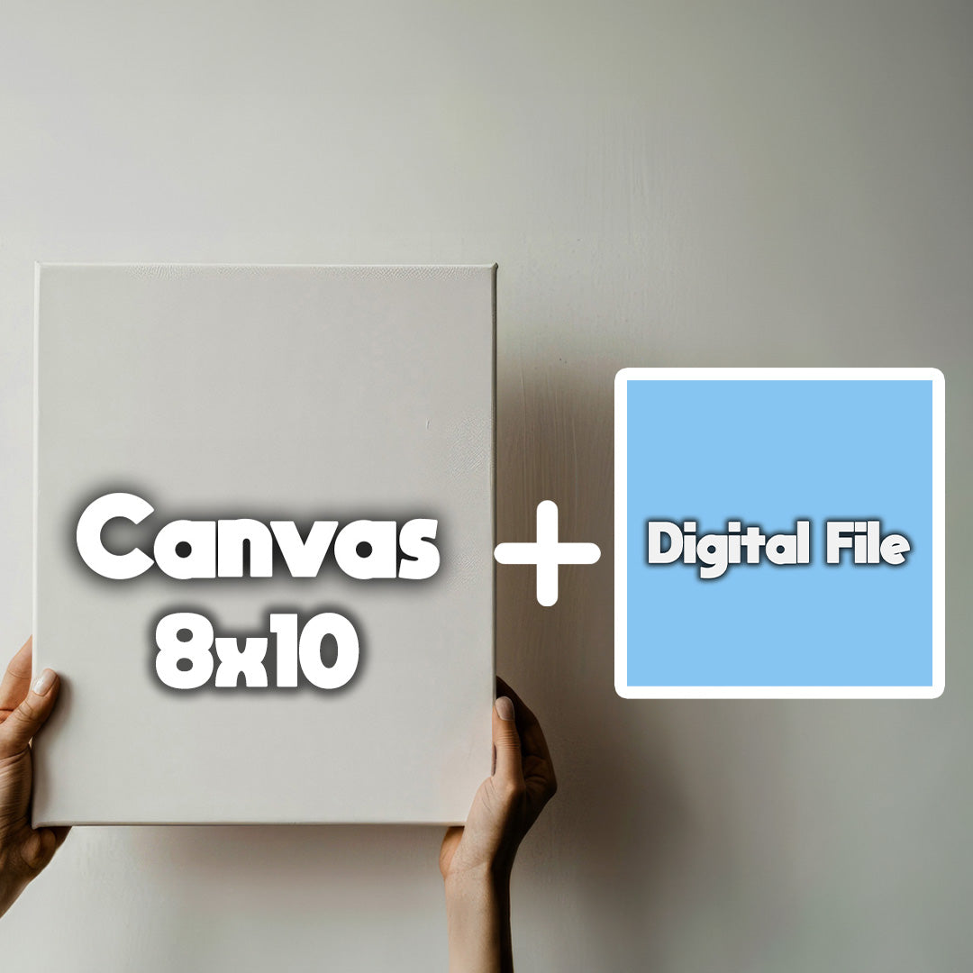 Canvas Upgrade 8x10 + FREE Digital File