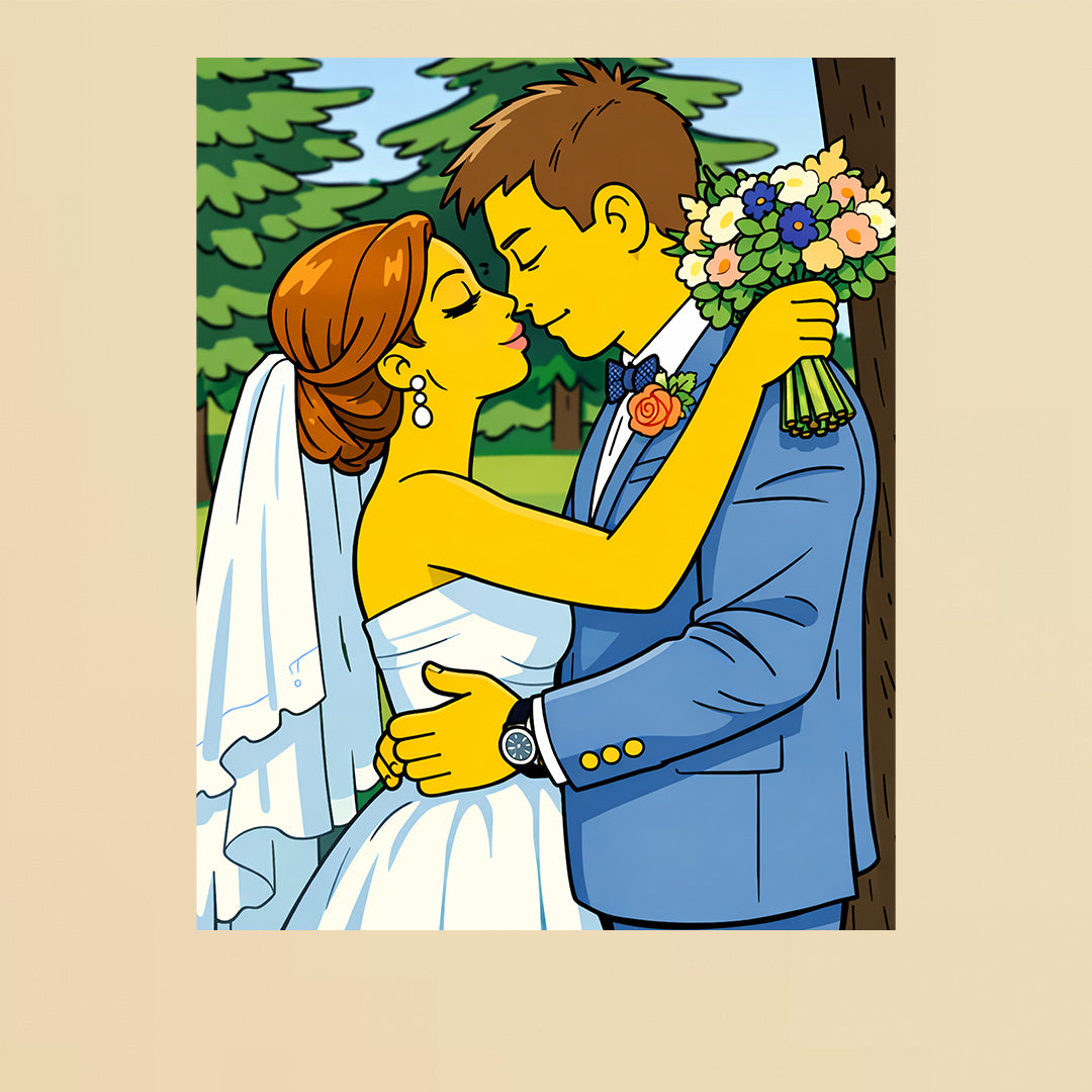 PaintMeYellow Custom Portrait