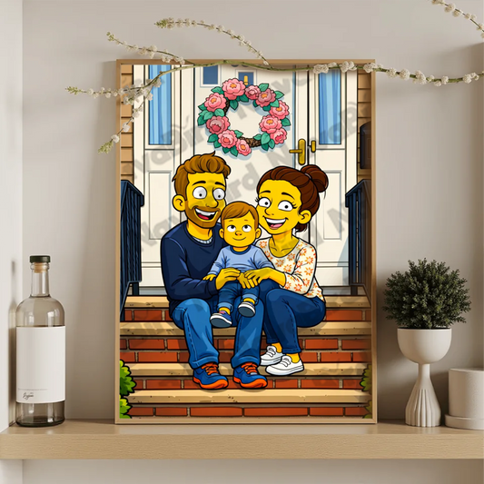 PaintMeYellow Custom Digital Portrait