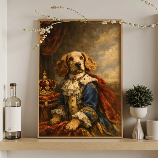 The King Pet | Custom Digital Portrait