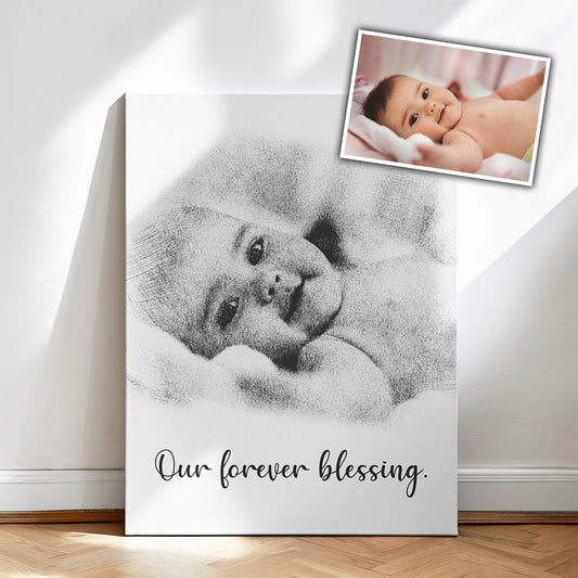 Custom Baby Portrait