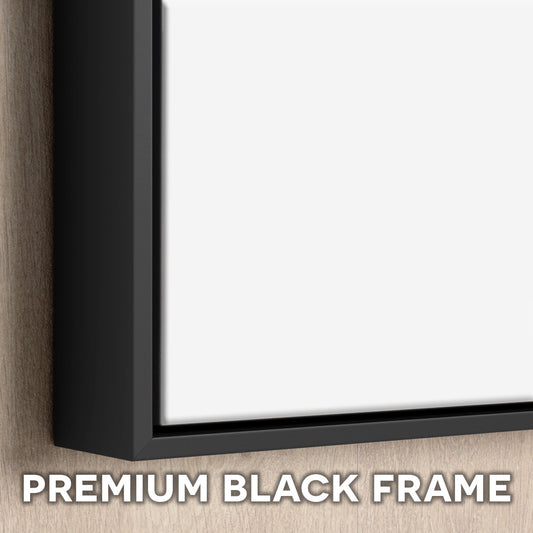 Canvas Upgrade: Premium Black Frame