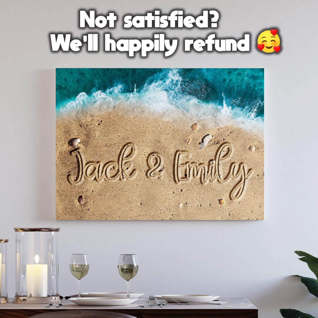 Personalized Coastal Canvas